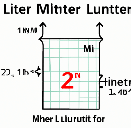 Jednostka objętości – liter: ile to ml m3 i cm3?