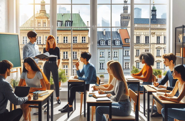 Kurs angielskiego w Warszawie – przewodnik po najlepszych szkołach językowych w stolicy