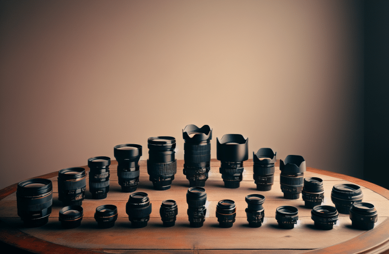 Obiektywy fotograficzne – jak wybrać idealne szkło do Twojego aparatu?