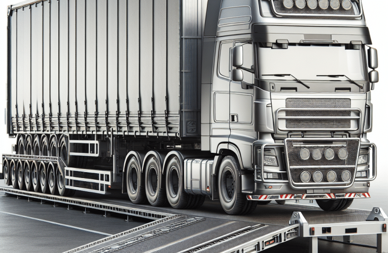 Laweta do przewozu samochodów ciężarowych – jak wybrać odpowiedni model i przygotować się do transportu?