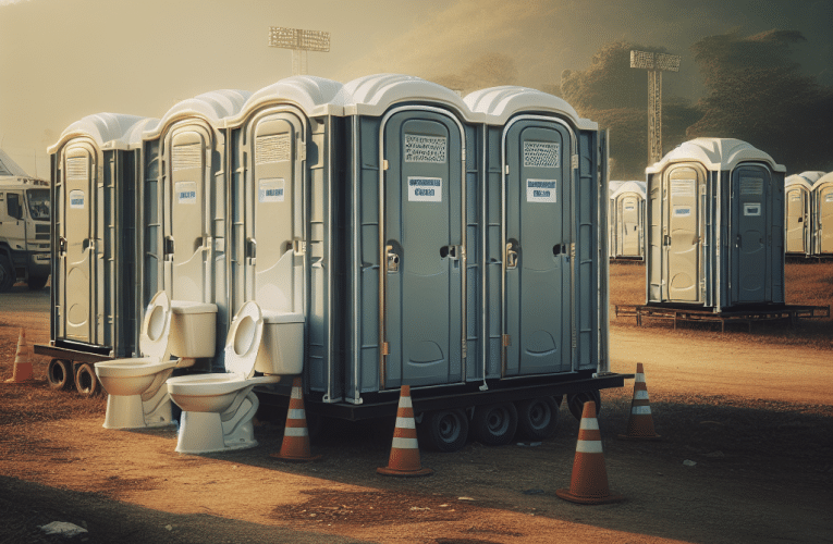 Przenośne sanitariaty – jak wybrać i skutecznie zarządzać toaletami mobilnymi podczas dużych wydarzeń