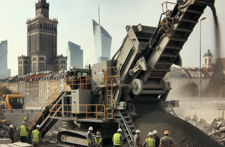 Kruszenie betonu w Warszawie – praktyczny przewodnik po usługach i technikach