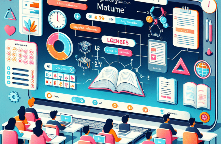 Kursy maturalne online: Jak efektywnie przygotować się do egzaminu maturalnego korzystając z internetu?