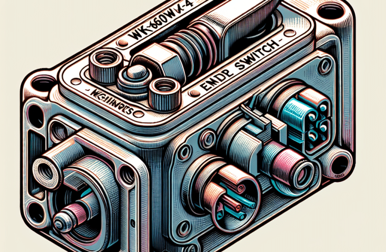 Wyłącznik krańcowy WK-60W-4: Praktyczny przewodnik wyboru i zastosowania w różnych projektach