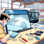 naprawa szyb autobusowych