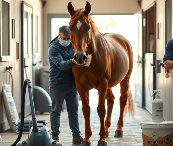 Jak właściciele koni łagodzą objawy alergii podczas pielęgnacji?