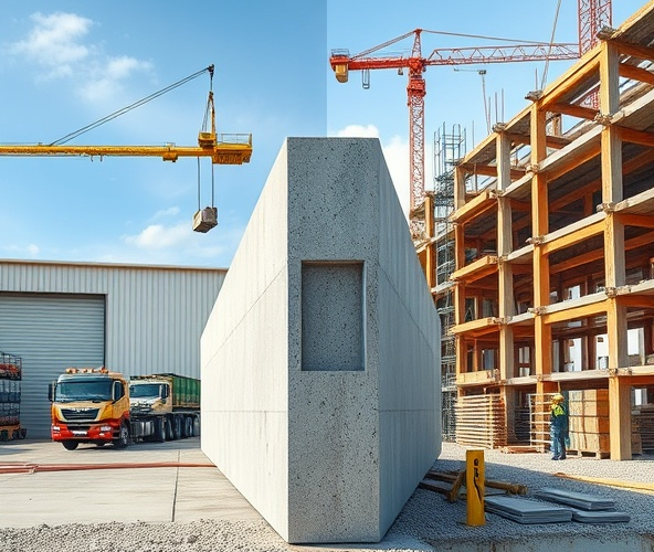 Belki żelbetowe 6 m: prefabrykowane czy monolit?