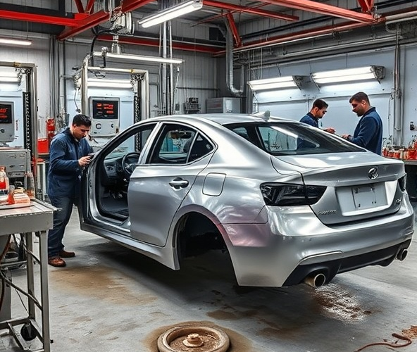 Czy cynkowanie karoserii zwiększa odporność auta na korozję po naprawie powypadkowej?