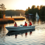 gdzie pływać motorówką w polsce