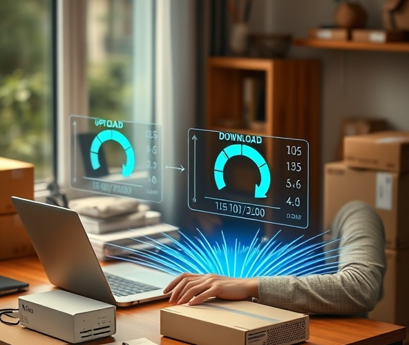 Czy symetryczny internet dla firm ma sens dla e-sklepu z Allegro?