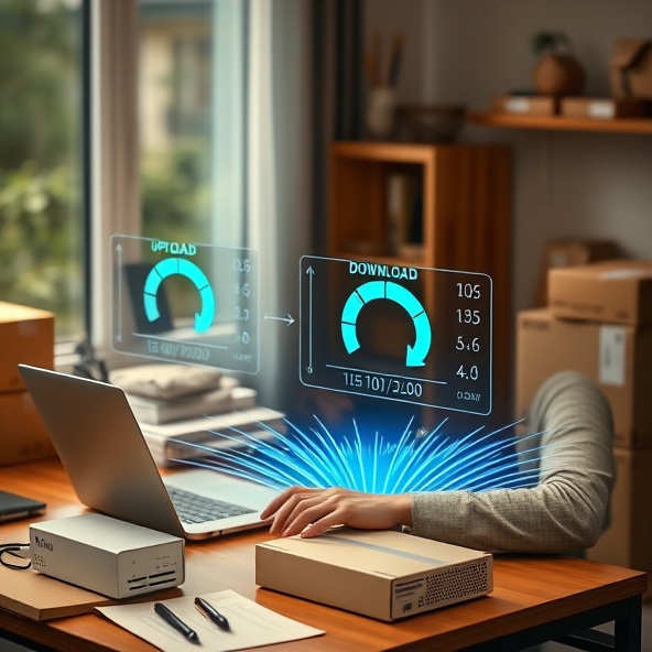 internet dla firm symetryczny