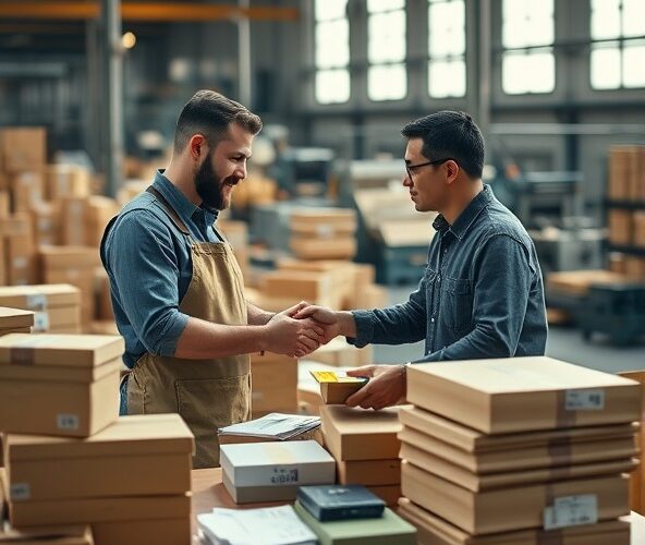 Jak negocjować ceny u producenta kartonów dla małego sklepu?