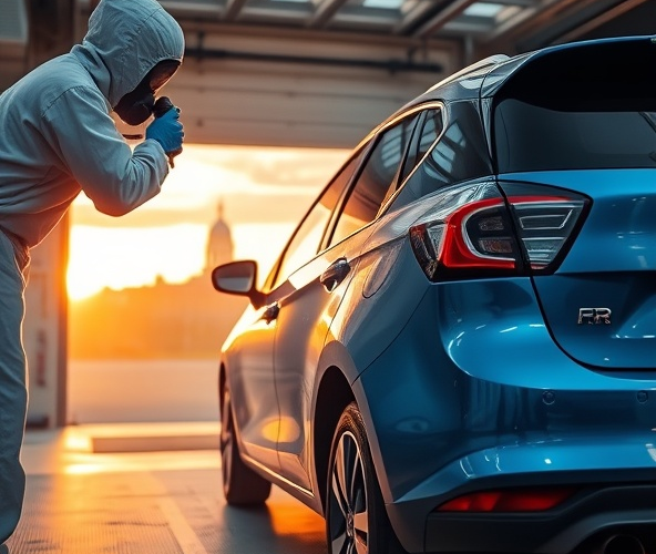 Gdzie w Warszawie zrobić lakierowanie natryskowe auta na sprzedaż?