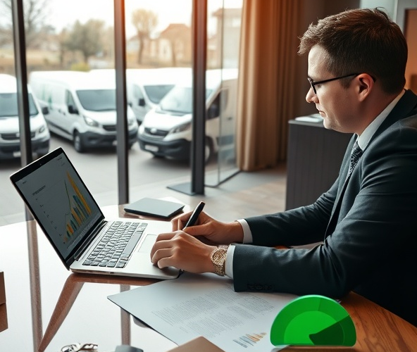 Jak leasing samochodów dostawczych wpływa na zdolność kredytową JDG?