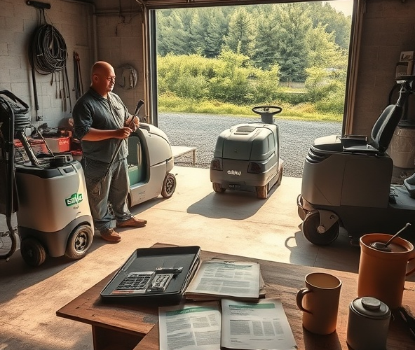 Ile kosztuje utrzymanie maszyn czyszczących Ehrle w JDG?