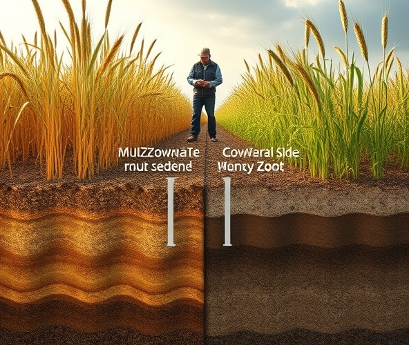 Czy mulczowanie wgłębne zwiększy plony pszenicy na glinie?