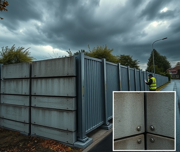 Czy ogrodzenia w Nieporęcie z paneli betonowych wytrzymają silny wiatr?