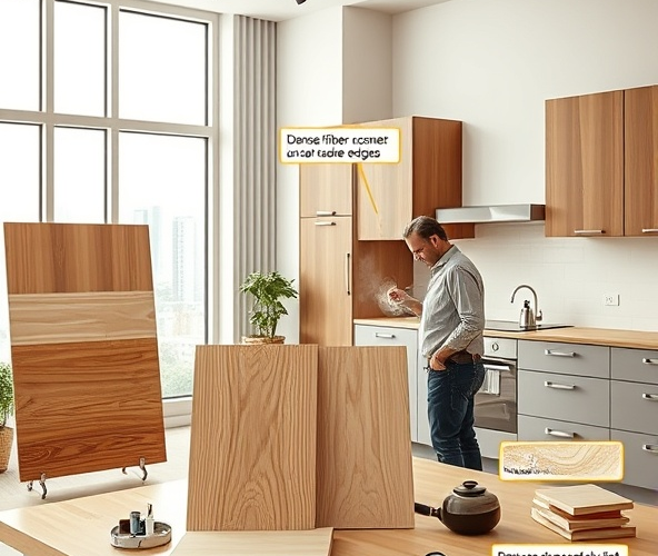 Jakie płyty HDF w Warszawie wybrać na fronty, by nie paczyły od pary?