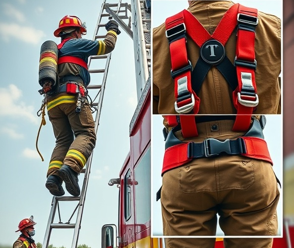 Jakie pasy strażackie dla OSP zapewnią bezpieczną pracę na drabinie?