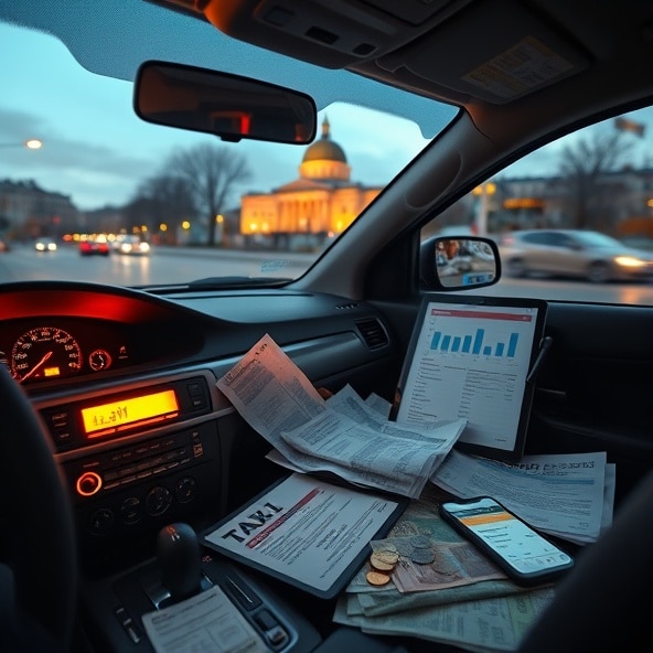 praca na taksówce warszawa
