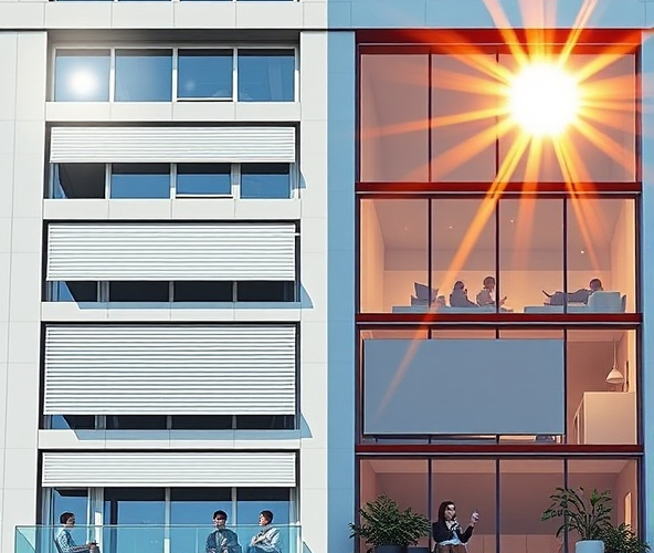 Czy rolety fasadowe przeciwsłoneczne obniżą rachunki za chłodzenie?