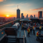 Jakie zasady bezpieczeństwa warto znać przy organizacji imprezy na rooftopie? rooftop