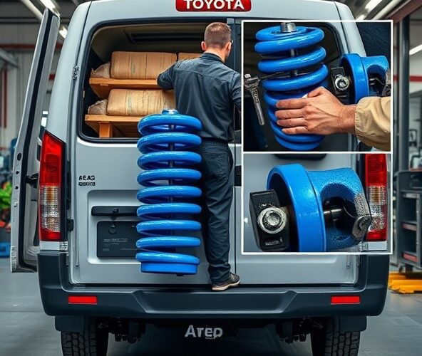 Czy sprężyny pomocnicze do Toyota Proace 800 kg zapobiegną opadaniu?