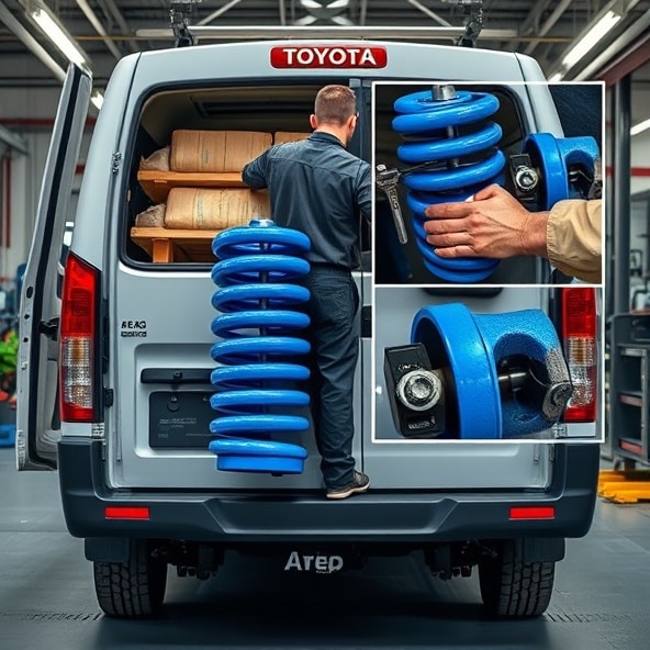 sprężyny pomocnicze toyota proace