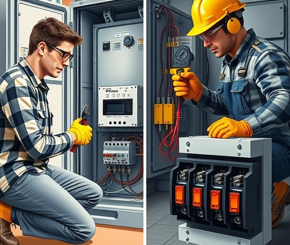 Czy opłaca się samemu wymienić stycznik id 7, czy wzywać elektryka?