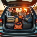 Jakie torby do samochodu Seat zabrać na wyjazd 4-osobowej rodziny? torby do samochodu seat