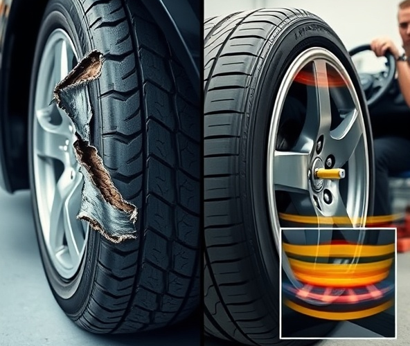 Jak odróżnić objawy uszkodzonej opony od niewyważenia kół?
