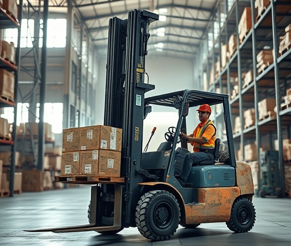 Czy opłaca się kupić używany wózek widłowy Hangcha do intensywnej pracy w magazynie?