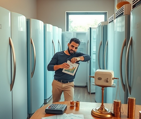 Jak wyliczyć optymalną cenę wynajmu lodówki w małej wypożyczalni?