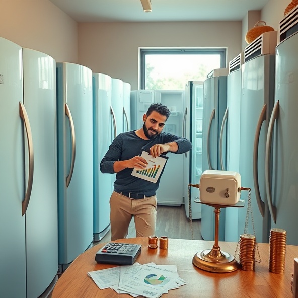 wypożyczalnia lodówek