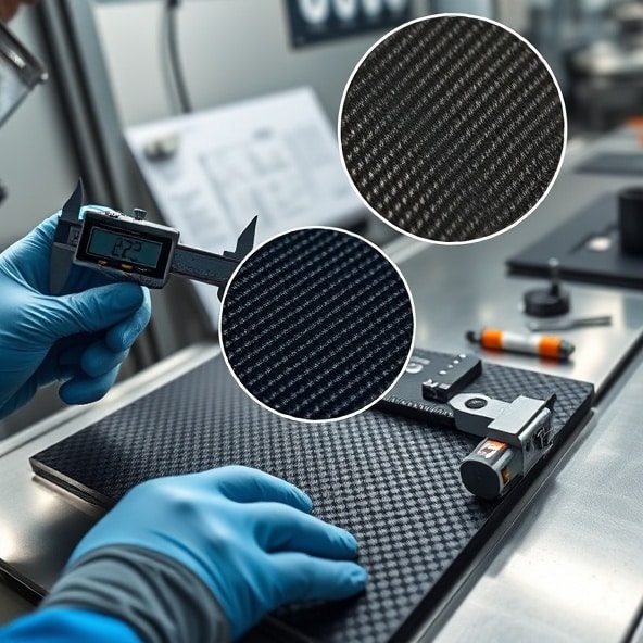 mata z włókna węglowego