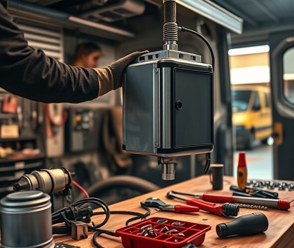 Jakie narzędzia potrzebne do montażu ogrzewania postojowego w dieslu?