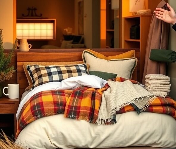 Jak ułożyć pościel flanelową w witrynie, by przyciągnąć klientów?