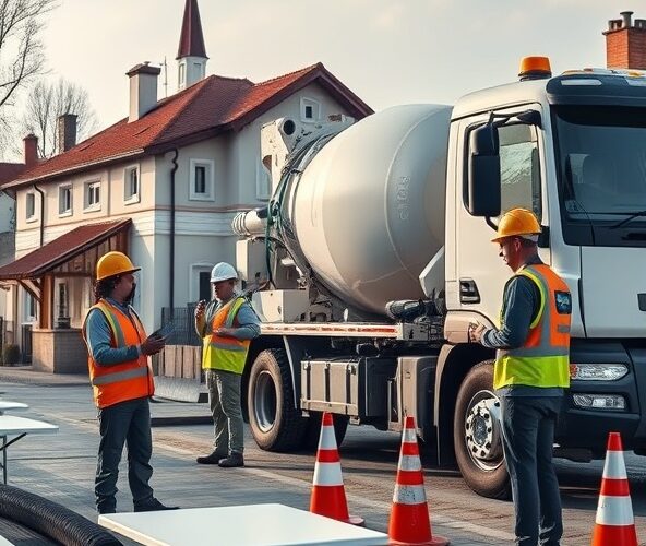 Co sprawdzić u producenta betonu z Piaseczna przed dostawą pompą?