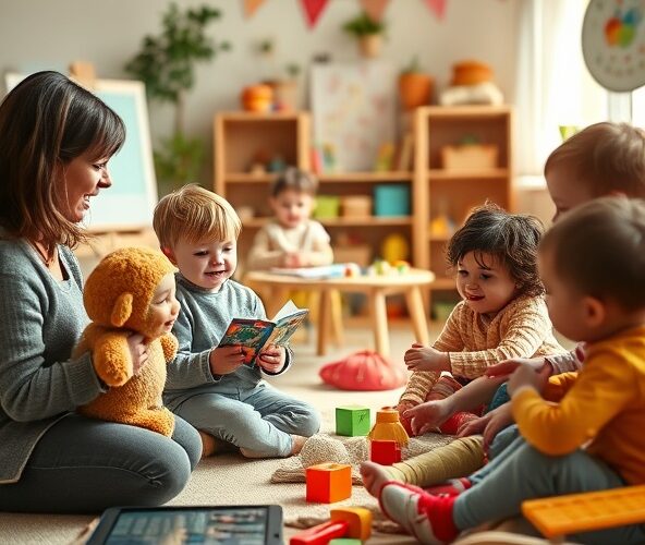 Jakie zajęcia oferuje przedszkole Brzeziny dla 4-latka z opóźnioną mową?