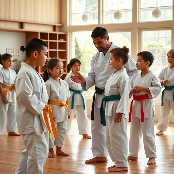 wpływ karate na rozwój dziecka