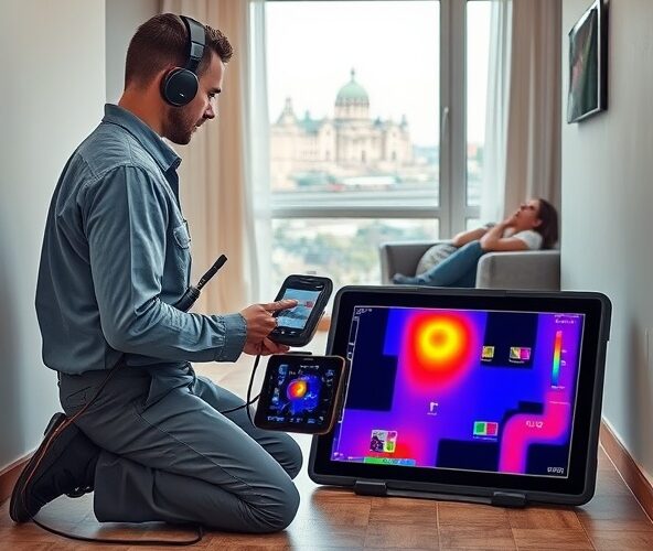 Jak wybrać firmę do wykrywania przecieków wody w Warszawie bez kucia?