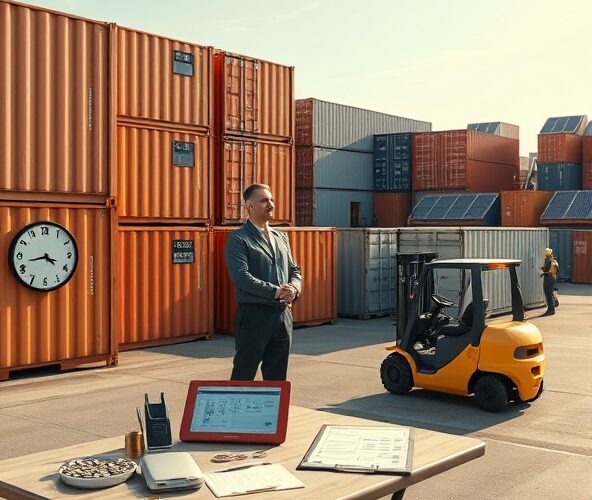 Jak obniżyć koszty wynajmu kontenerów przy krótkoterminowych potrzebach?