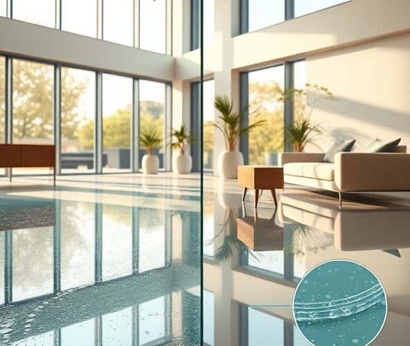 Czy warto zainwestować w powłokę ochronną na podłogi szklane?