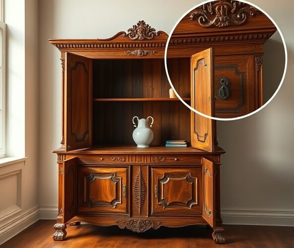 Jak opisać antyczny kredens na OLX, by sprzedać drożej?