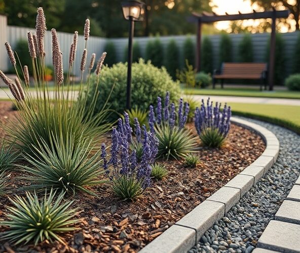 Jak zaprojektować niskopielęgnacyjną rabatę w architekturze ogrodowej?