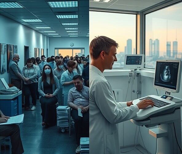 Echo serca w Dąbrowie Górniczej: NFZ czy prywatnie — co szybciej?