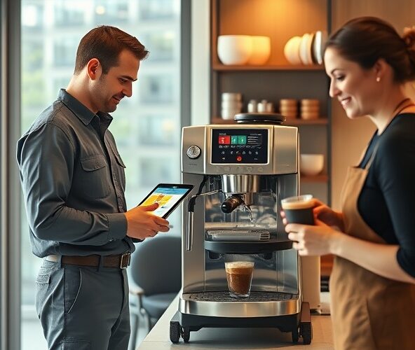 Jak ograniczyć przestoje przy dzierżawie ekspresu do kawy?