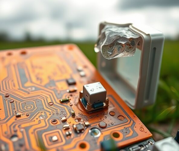 Czy fr4 pcb w stacji pogodowej DIY przetrwa wilgoć bez lakieru?