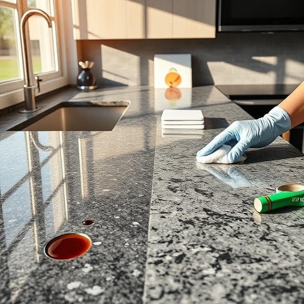 granitowy blat kuchenny