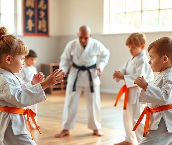 Czy małe grupy w karate dla najmłodszych poprawiają koncentrację?